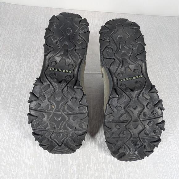 Merrell 45 Degree Hiking Boots Womens Size 9 Blade Grey/Light Blue Lace Up - Picture 7 of 7